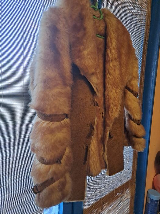 Зимно палто от лисица