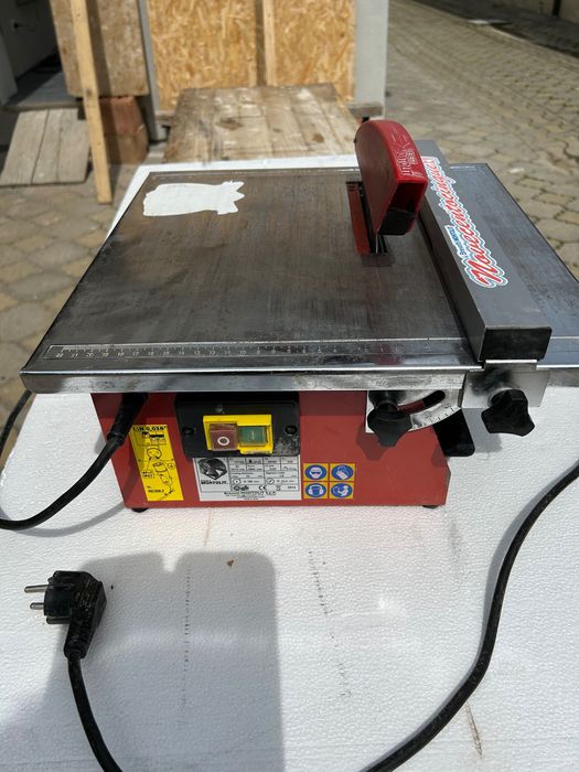 Vand masina electrica Montolit cu apa pentru taiat gresie si faianta cu disc original Montolit