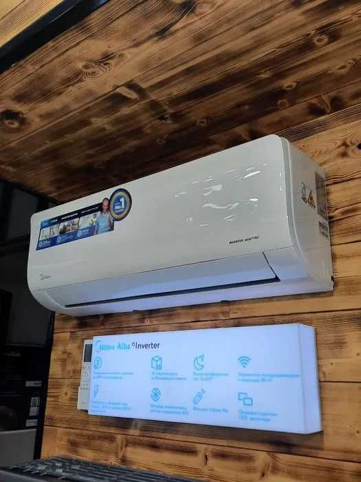 Arzon konditsioner invertor 12 Midea Alba original kafolat dostavka