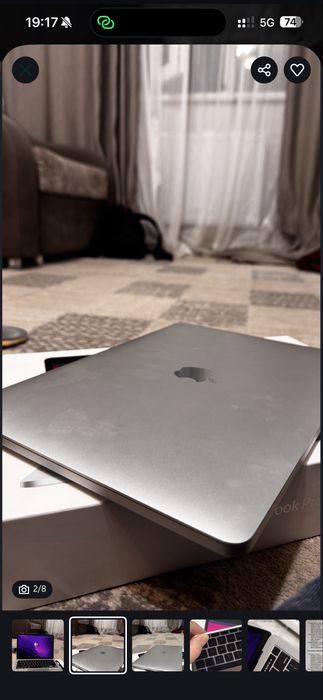 Macbook pro 2020, M1, 512
