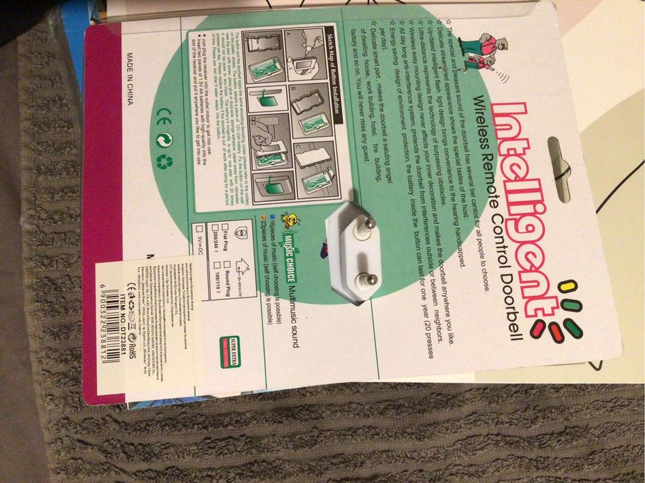 Безжичен звънец-8 лв