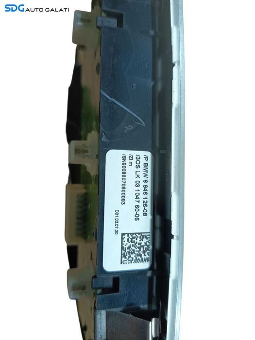 Lampa Iluminare Habitaclu Plafon Plafoniera cu Lumini Ambientala BMW Seria 3 E90 E91 E92 E93 2004 - 2011 Cod 6946126 [LS0139]