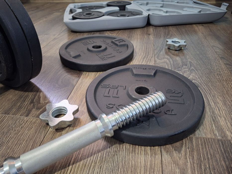 Set 2 gantere reglabile 2x10 kg=20 kg