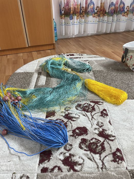 Plase de pescuit matase , trifilare