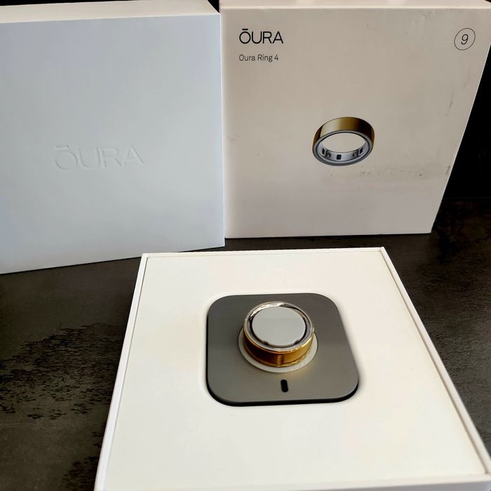 Amanet F28: Inel Inteligent Oura Ring 4 (L)