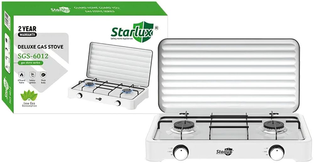 Настольная плита Starlux SGS-6012 белый
