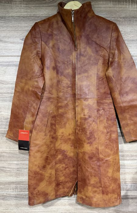 Кожаный Сюртук М Л S