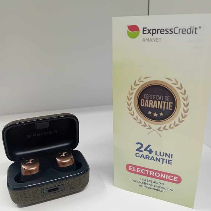 Casti in ear Senheiser Momentum 4 (ag49 Esplanada b.9196) Garantie 2 Ani !