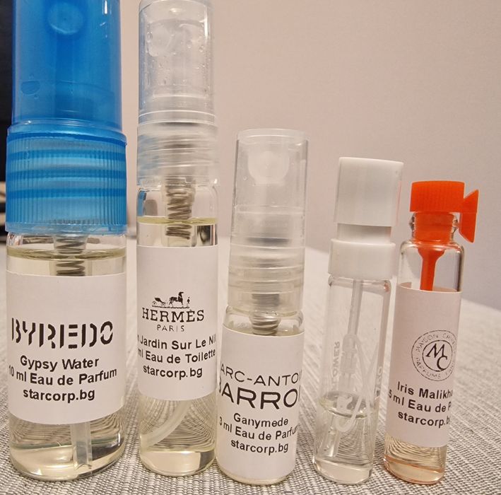 Парфюмни мостри Byredo, Hermes,Marc-Antoine Barrois,Maison  Crivelli