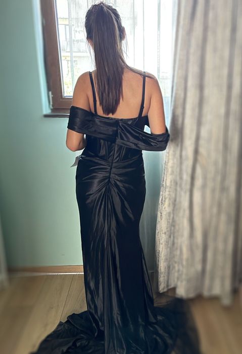 Rochie de seara, CINDERELLA DIVINE model CC2197, neagră