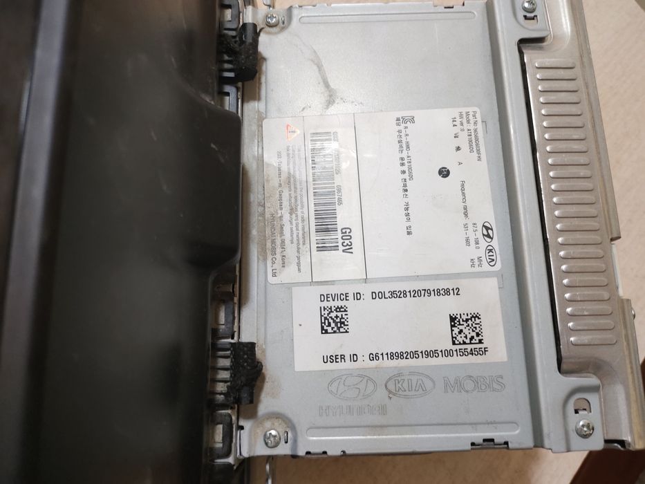 Оригинал магнитолы на Киа (Хендай)