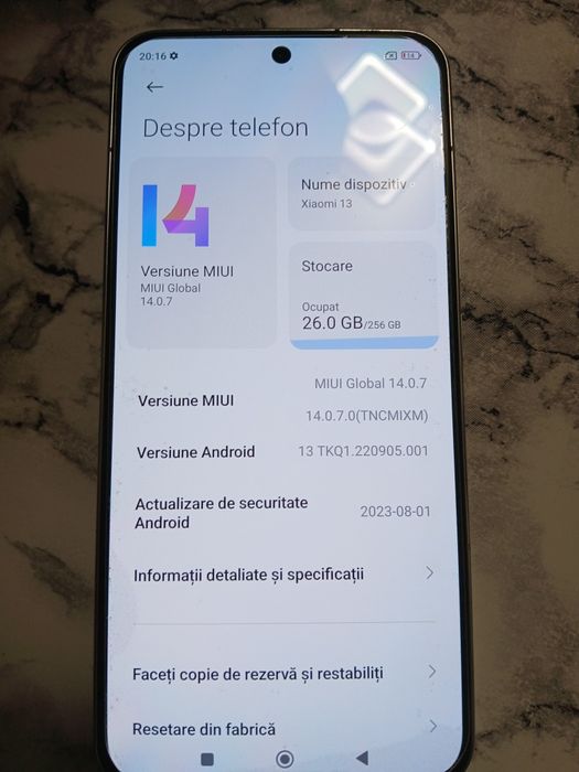 Vând xiaomi 13 leica