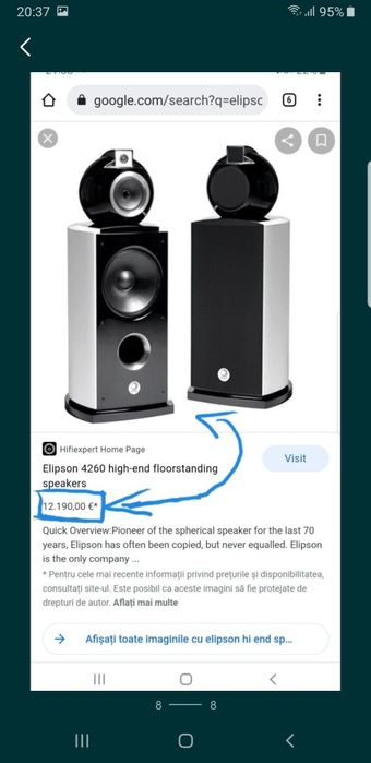 ELIPSON - Made in France ( brand franțuzesc de top, rar ).