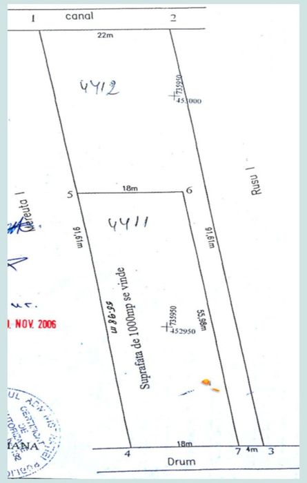 Teren pentru casa com Vanatori