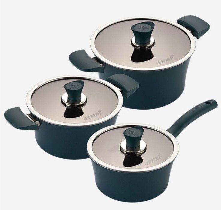 Наборы кастрюль Happycall
