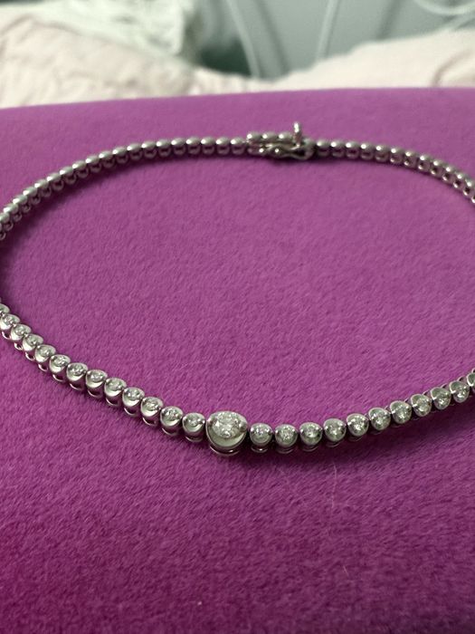 Бриллиантовый браслет