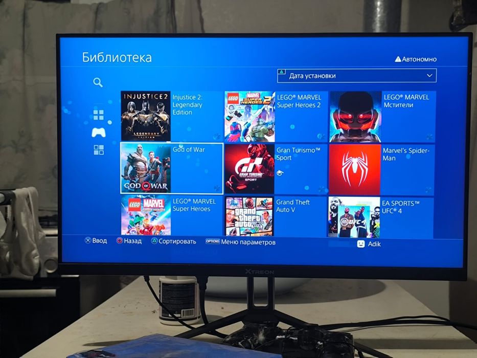 ps 4 slim+2геймпада