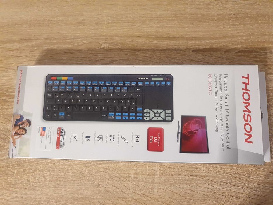 Tastatură wireless pentru SmartTV LG și PC-uri, Thomson ROC3506LG