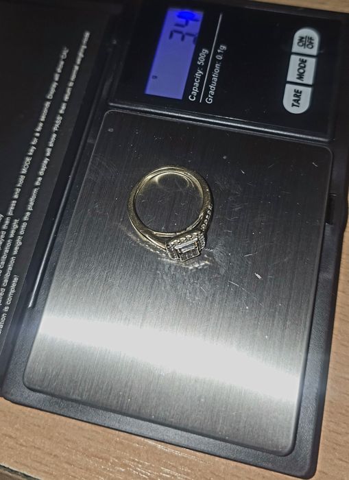 Inel cu diamante, bijuterii din aur de 14, 18, 9k.