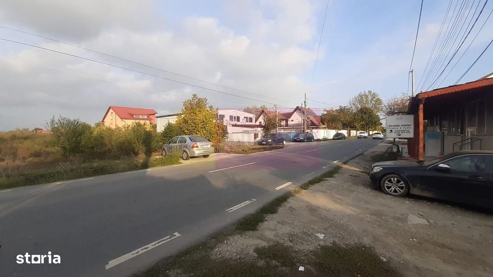 Teren bun pentru 2 sau 3 case aproape de Bucuresti.