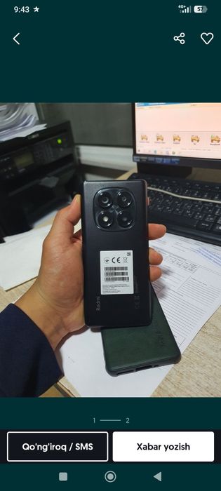 Redmi note 14 pro  seroshna sotiladi kelishamiz