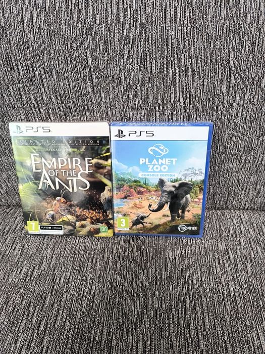 Empire of the Ants Limited edition steelbook, Planet Zoo PS5