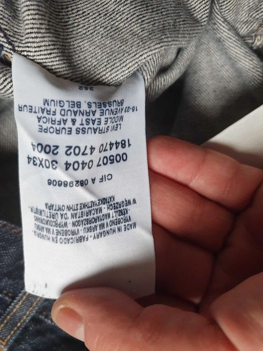 Blugi LEVI'S 507 Bootcut - Marime W30 L34 (Talie 81 cm)