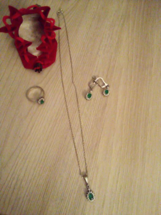 Комплект серебро Турция