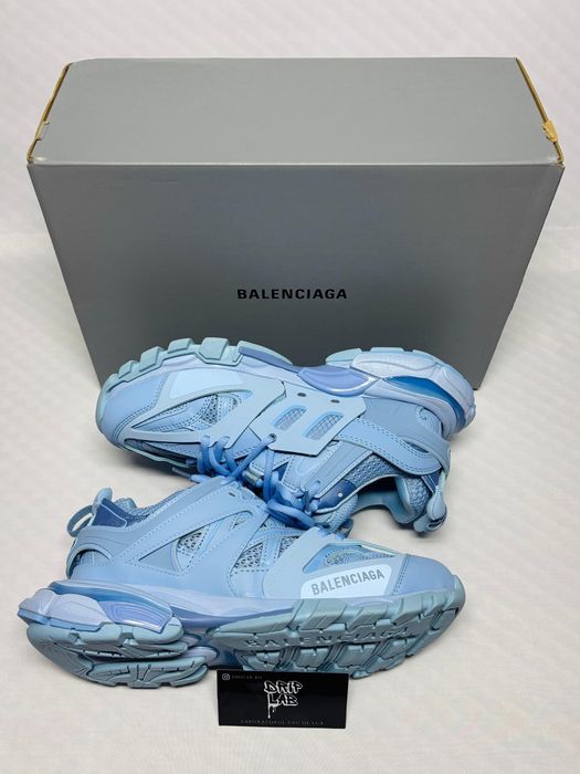 Balenciaga track baby blue