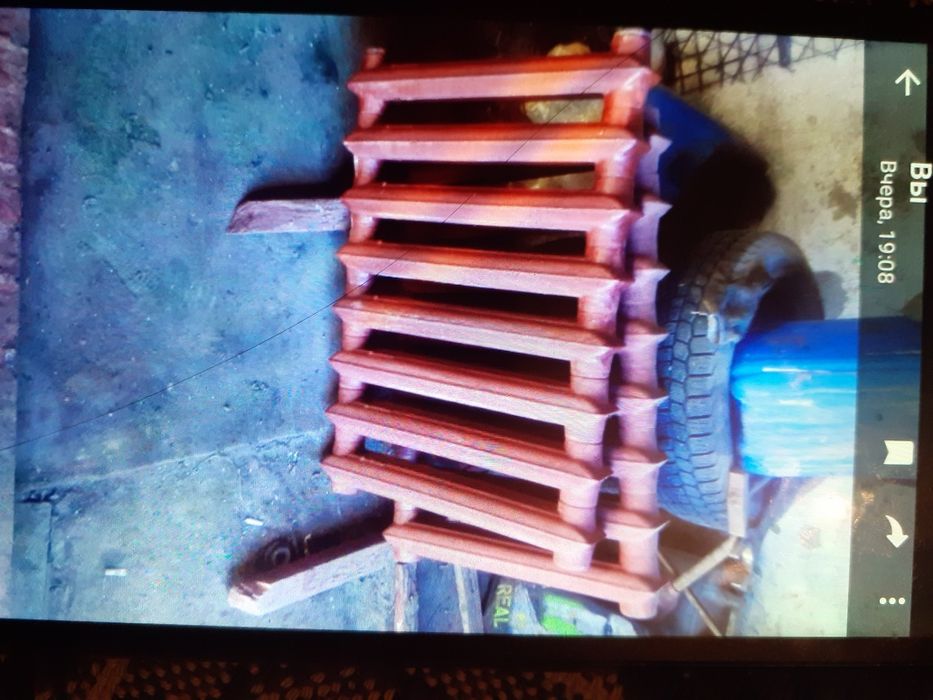 Продам батареи чугунные опресованные