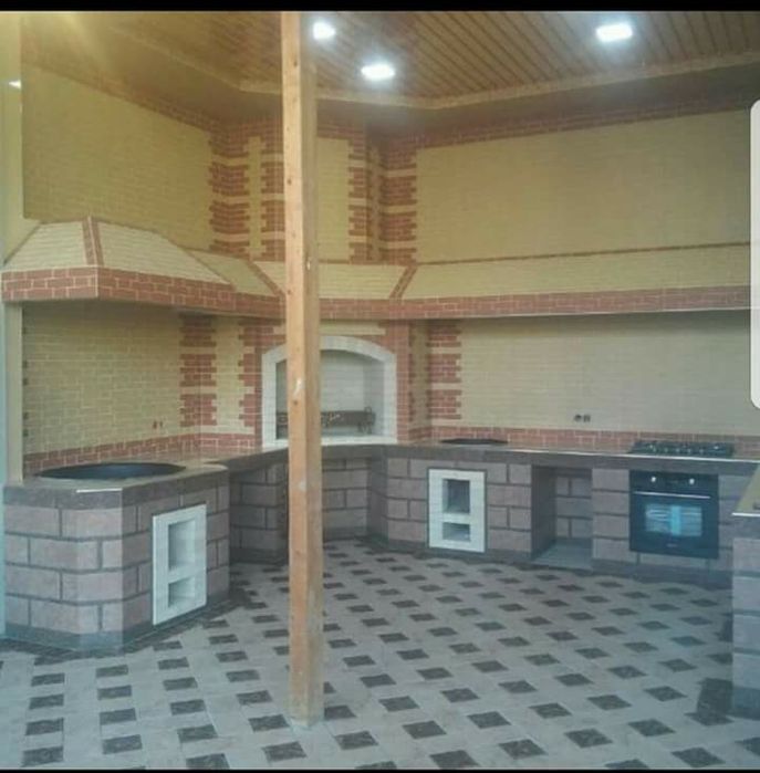 СТРОИТЕЛЬСТВО Летние кухни. Барбекю. Очаги