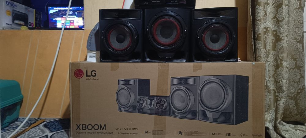 ХBOOM LG . Lifes GOOD  CJ45 .720 RMS