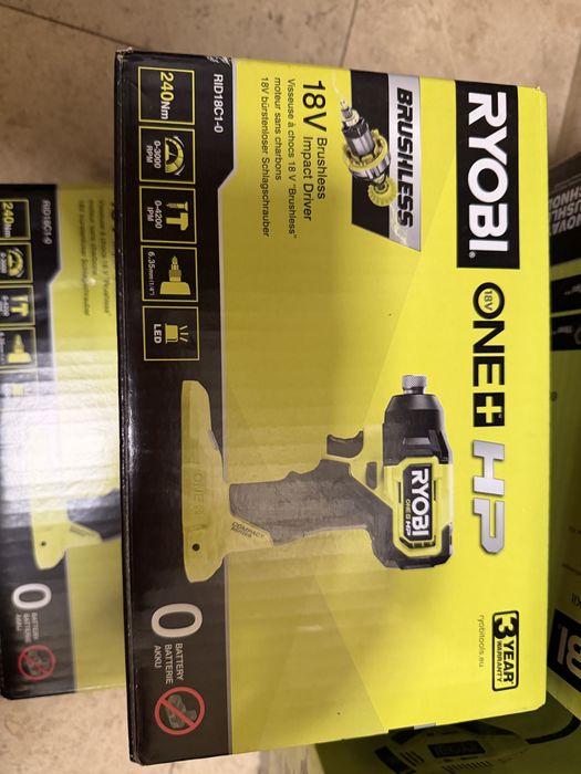 Ryobi-de impact compactă fără fir ONE+™ HP de 18 V, fără perii