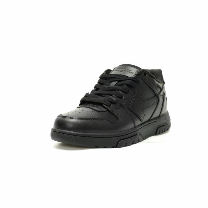 Off-White White Out Of Office Sneakers Black, Poze Reale