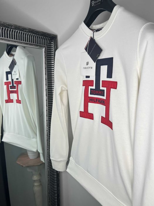 Bluza Tommy Hilfiger Alba __Reducere de sezon__