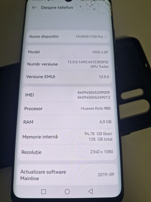 Huawei p30 pro  128 gb 6gb ram