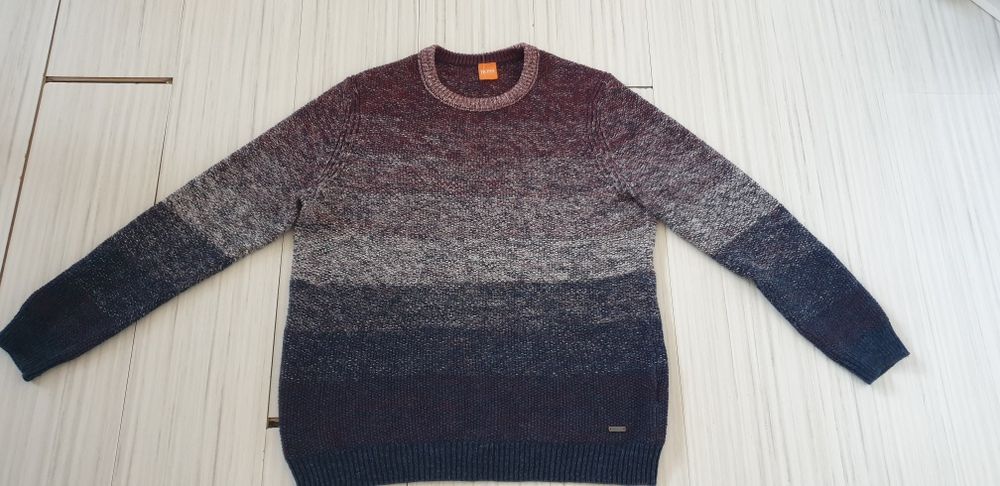 Hugo Boss Arduage Cotton Knit / XL ОРИГИНАЛ! Мъжки Памучен Пуловер!