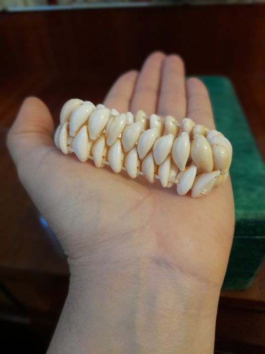 Браслет из настоящих ракушек