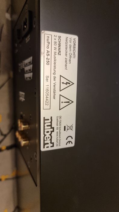 Nubert nupro AS-250  саундбар