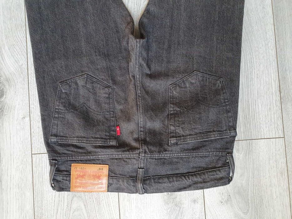 Blugi barbati LEVI'S 510 SKINNY Negru - Marimea W29 L32