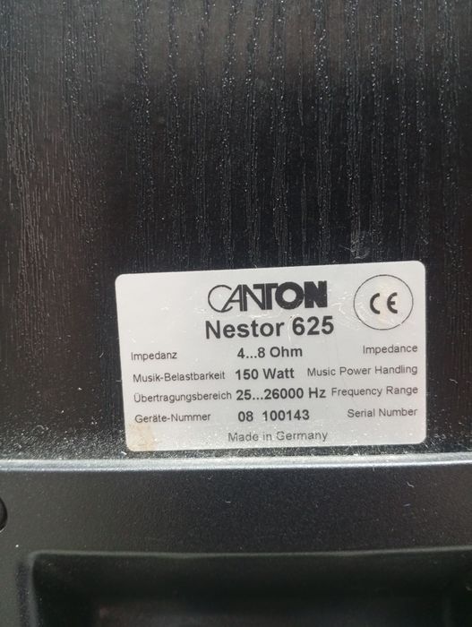 Тонколони CANTON Nestor -625