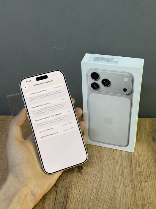 Iphone 17 Pro Max 256 GB 100% 23-цикл | Mobile Zone