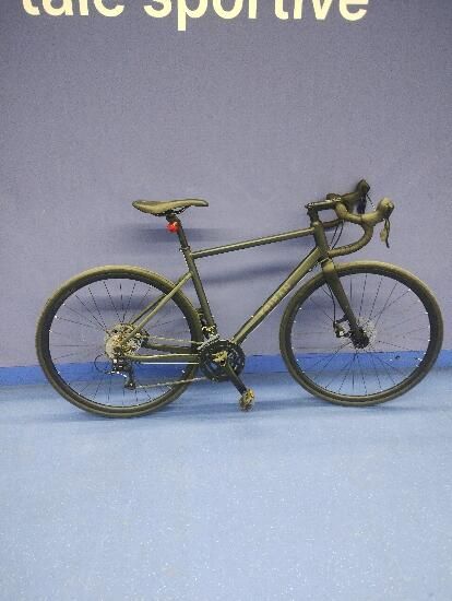 Bicicletă șosea Rc500 Microshift gri - produs resigilat Decathlon