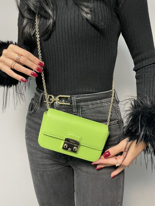 Furla Metropolis Mini нова зелена wasabi