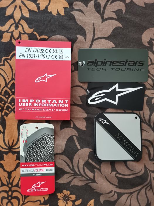 Яке за мотор, адвенчър Alpinestars ST-1 Waterproof