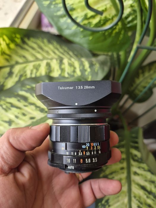 Obiectiv Asahi Super Multi Coated Takumar 28mm f3,5