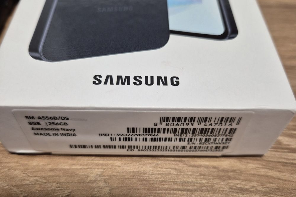 Galaxy A55 5G 256GB. ca NOU ! Black