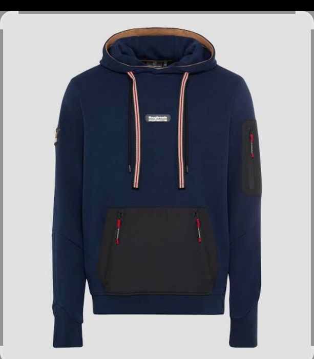 Hanorac din colecția Roughroads -PORSCHE cu logo 3 D pe spate