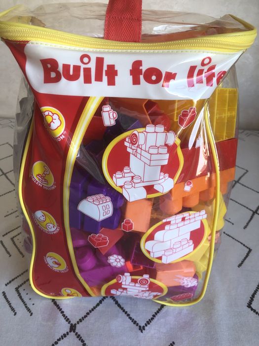 Игрушка конструктор строительные блоки