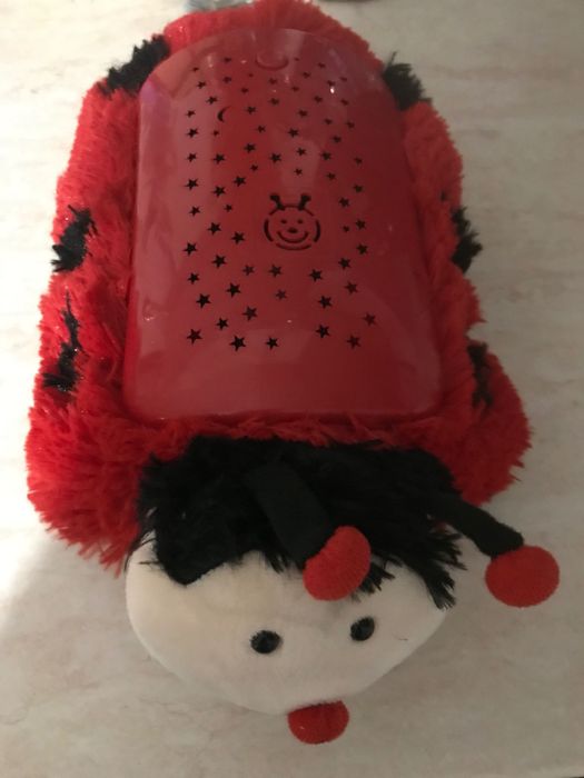 Играчка, нощна лампа куче и калинка светещи